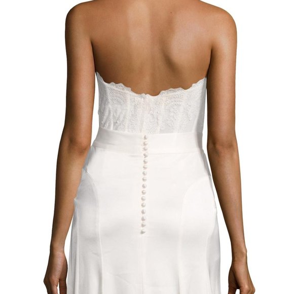 BHLDN Watters Carina Corset Top Wedding Size 2 - Picture 6 of 16